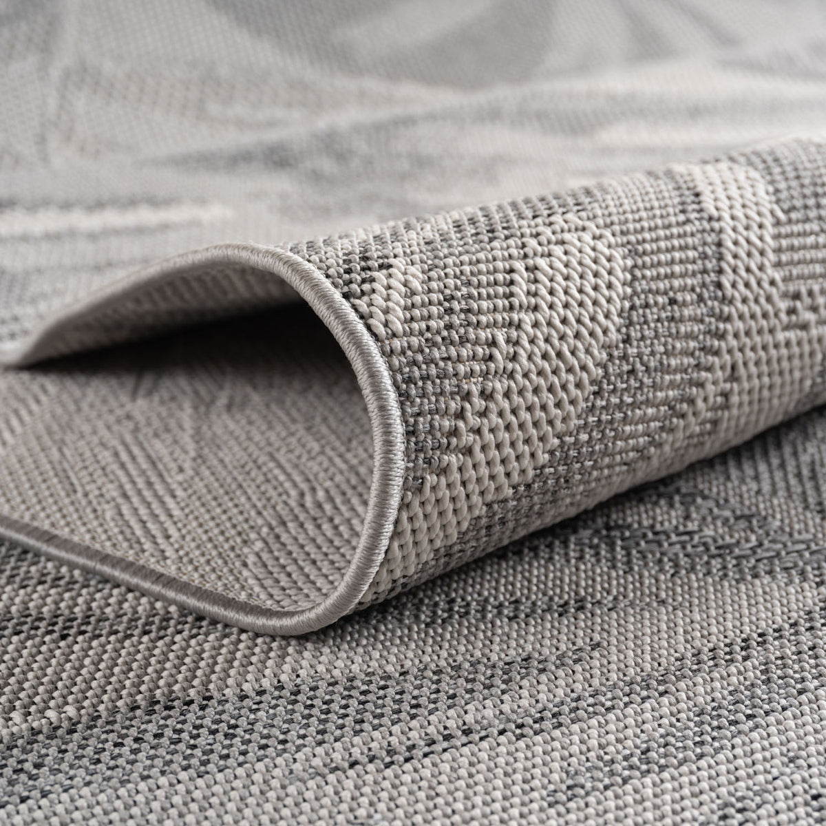 Design 1303 Grau Rechteckig