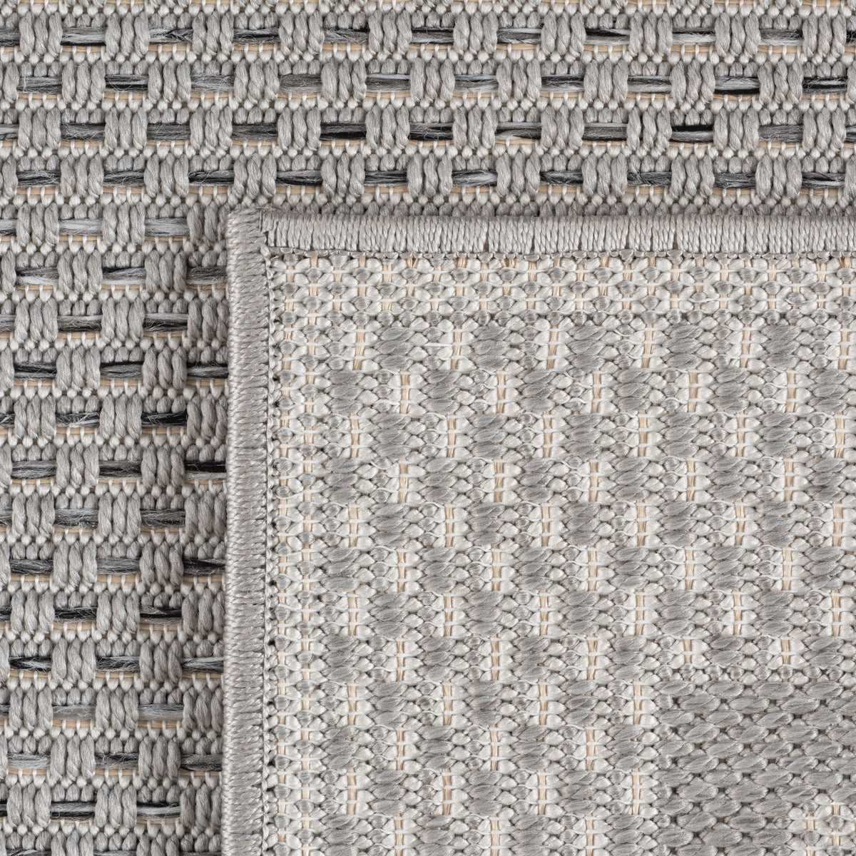 Design 1304 Grau Rechteckig