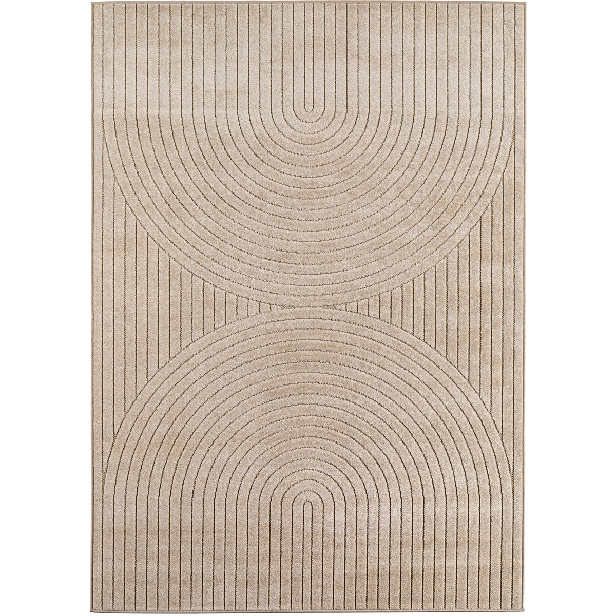 Design 1201 Beige Rechteckig