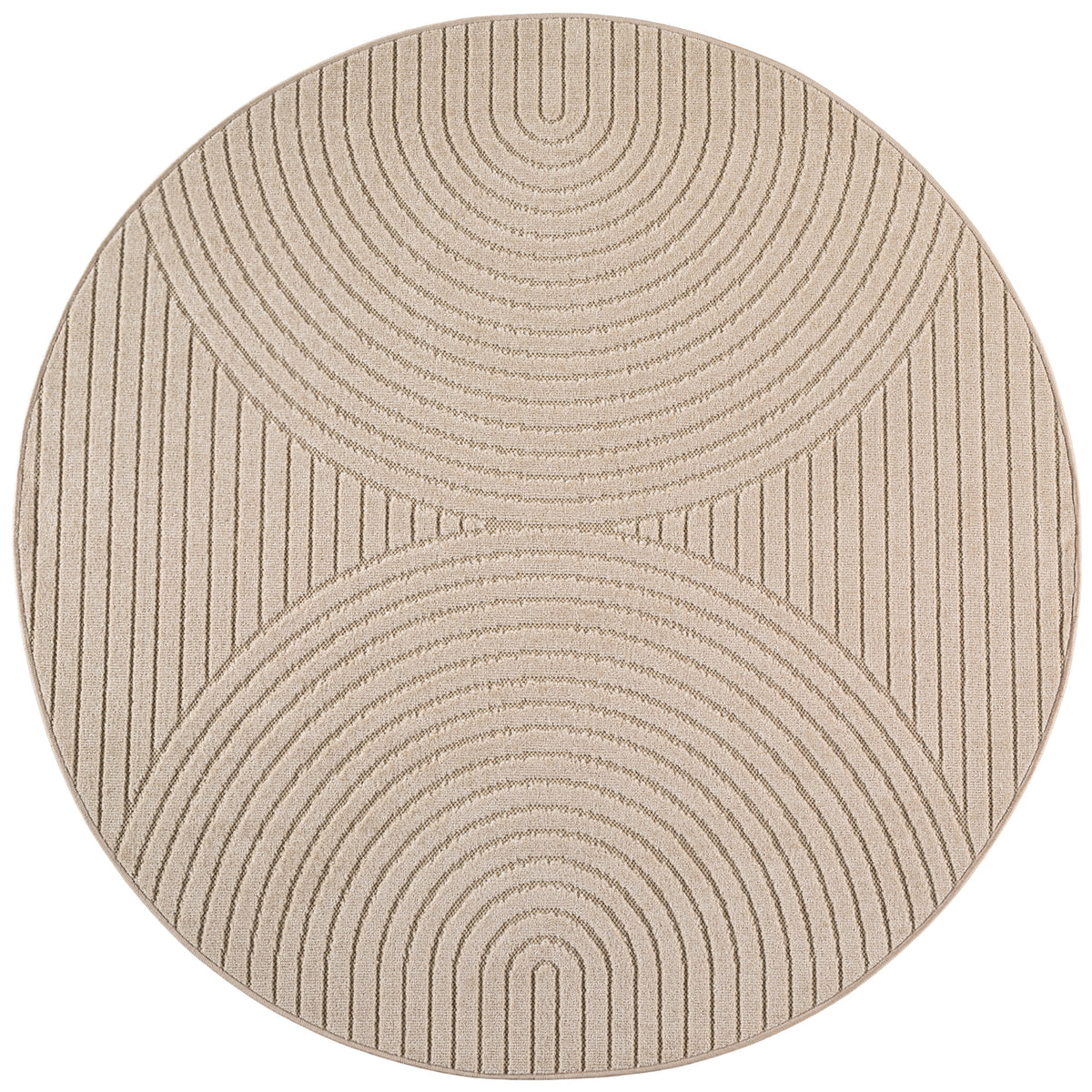 Design 1201 Beige Rund