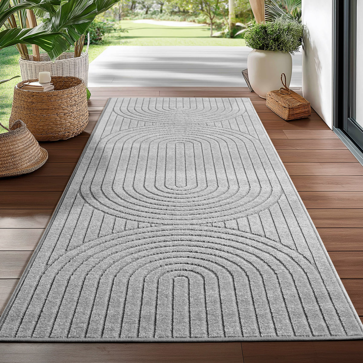 Design 1201 Silber Rechteckig