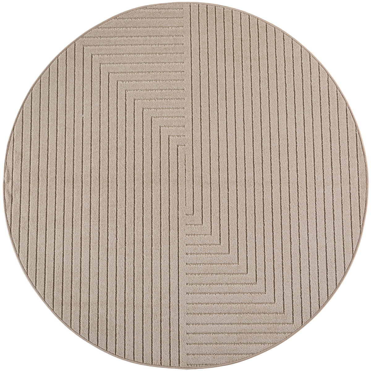 Design 1202 Beige Rund