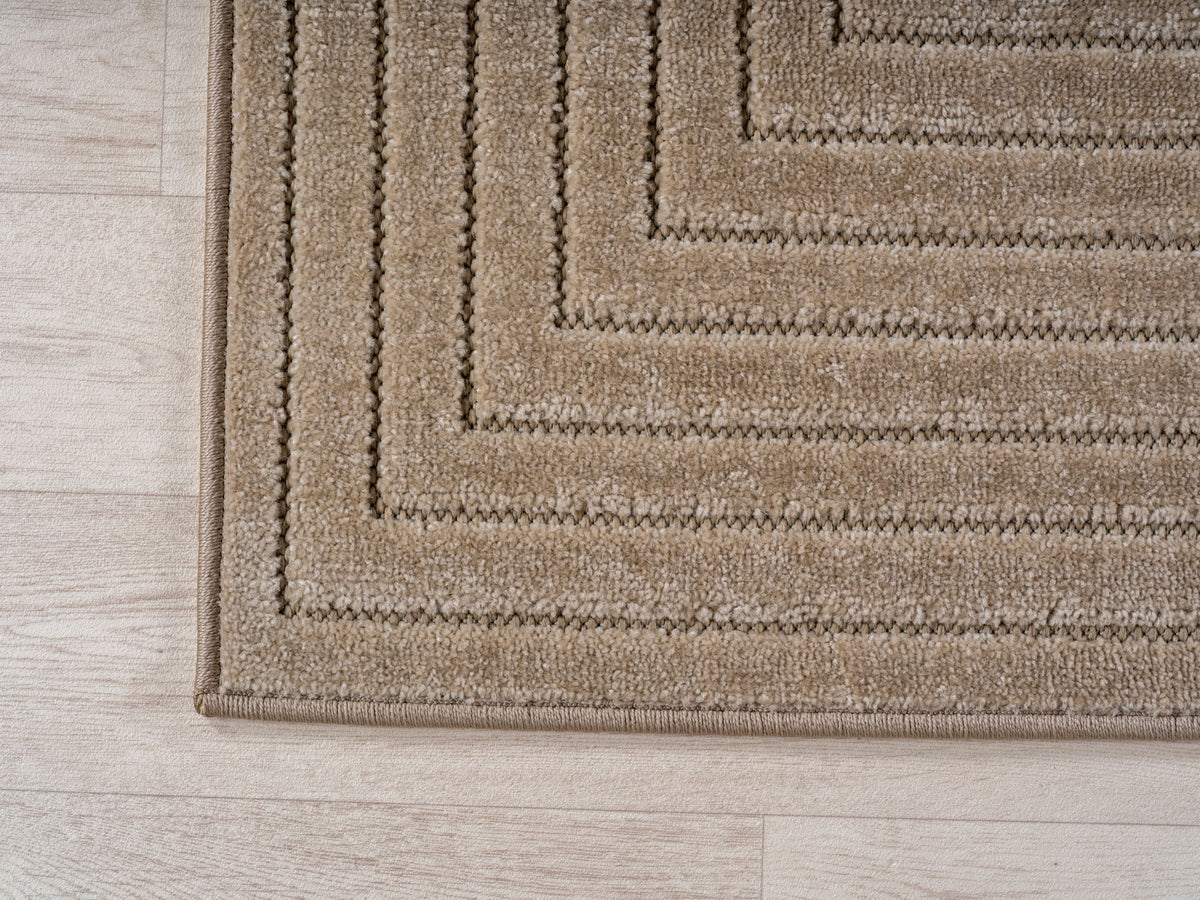 Design 1202 Beige Rechteckig