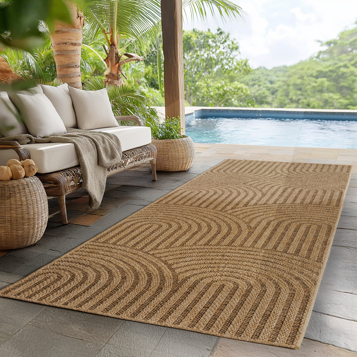 TIMBER 1401 Beige Läufer