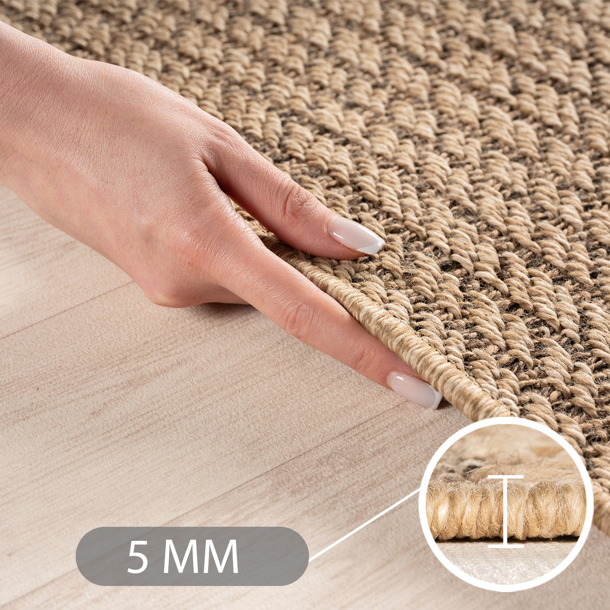 Design 1404 Beige Rechteckig