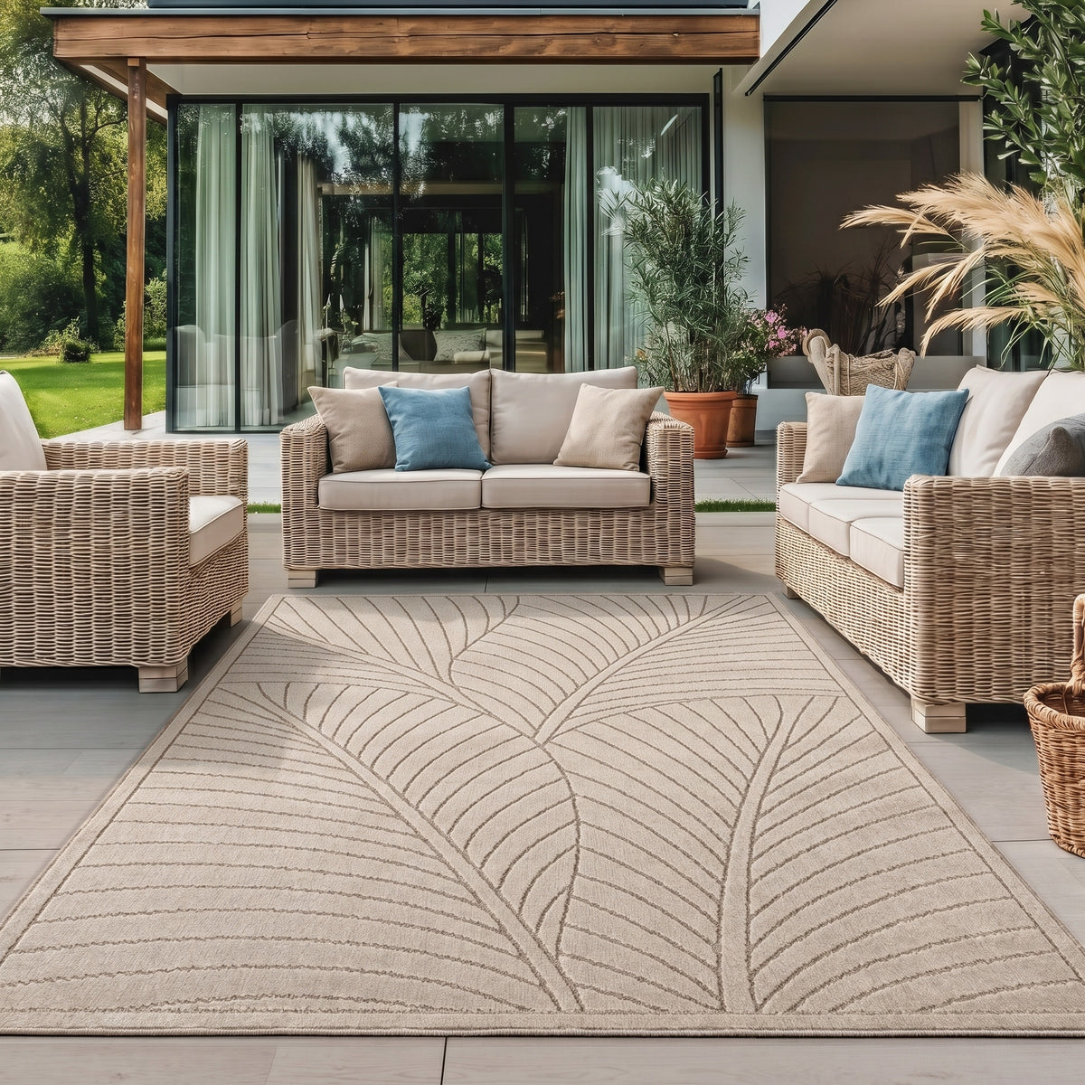 NOVA 1203 Beige Rechteckig