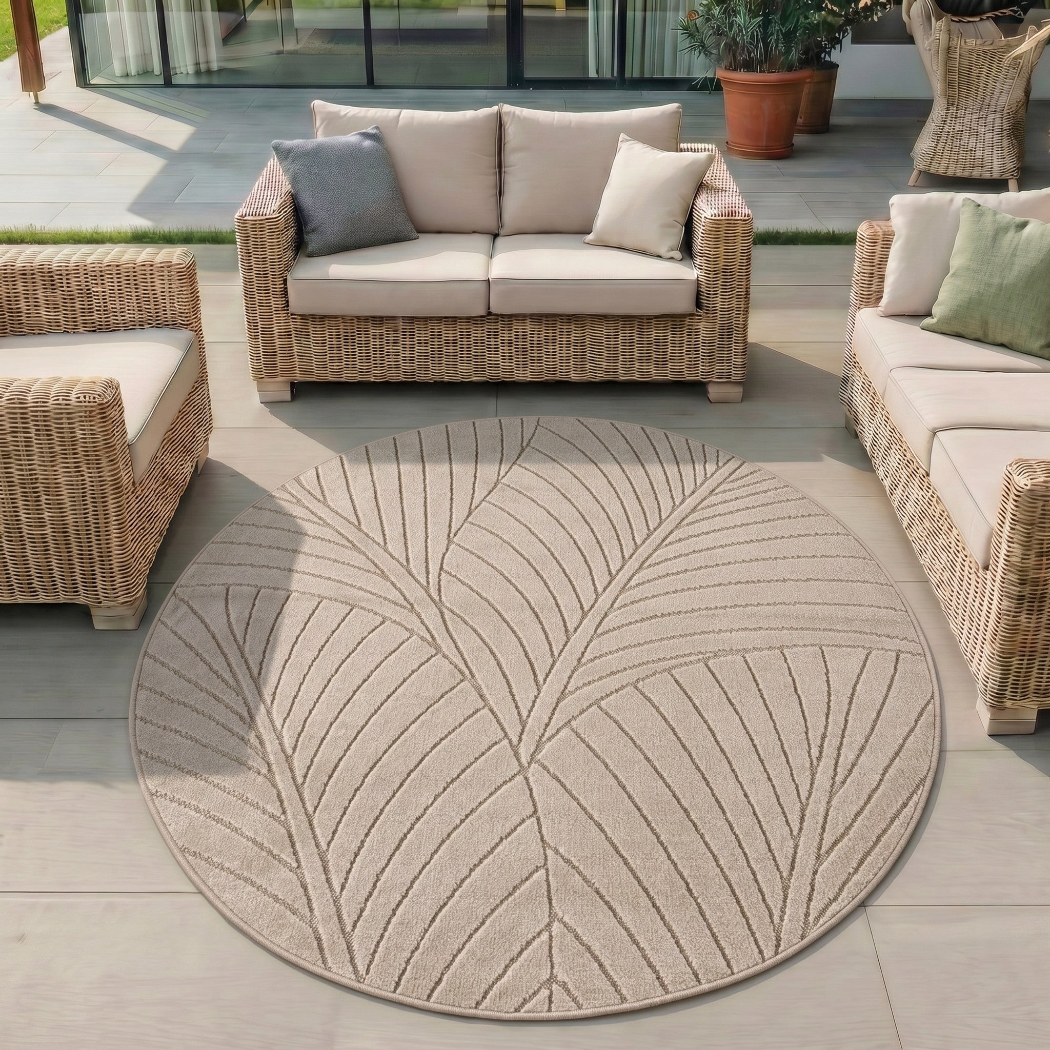 NOVA 1203 Beige Rund