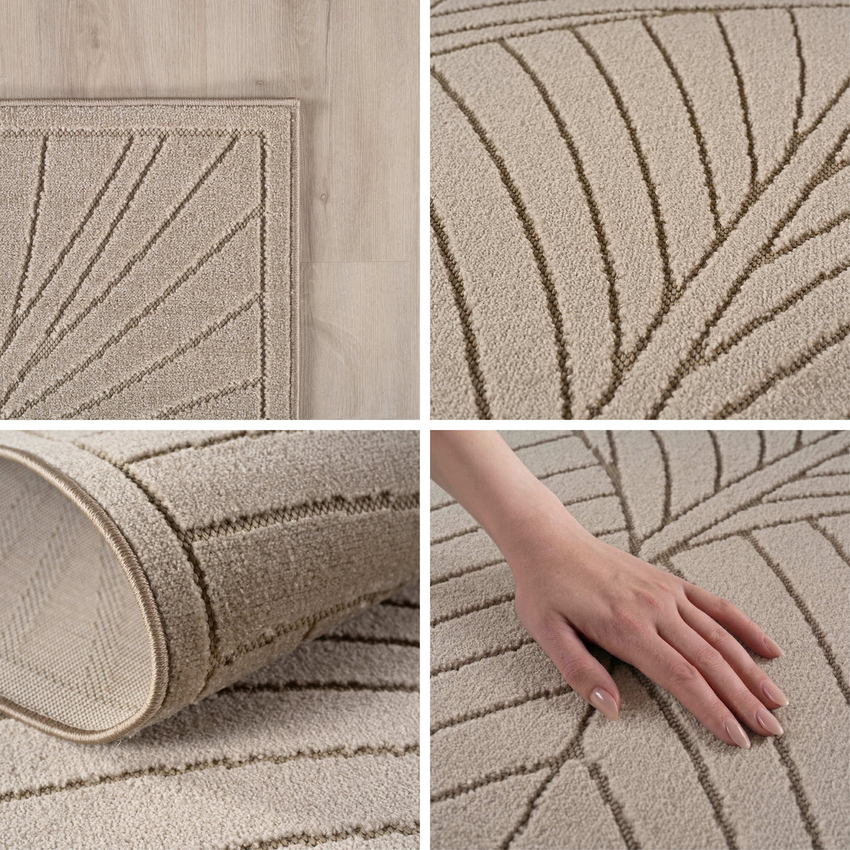 NOVA 1203 Beige Rechteckig