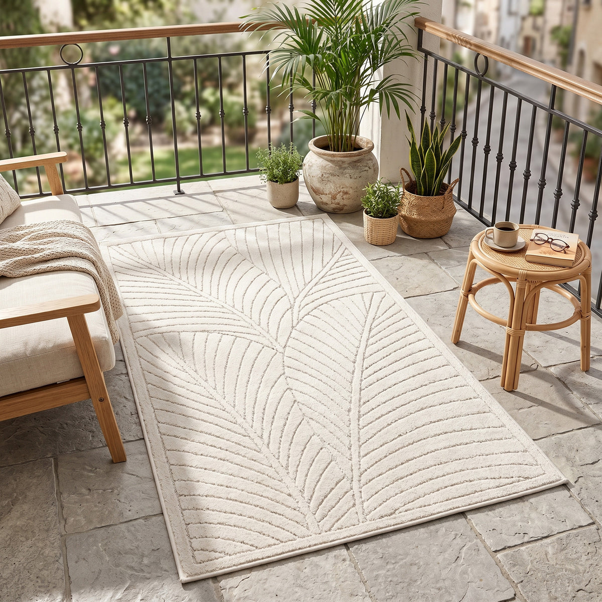NOVA 1203 Creme Rechteckig