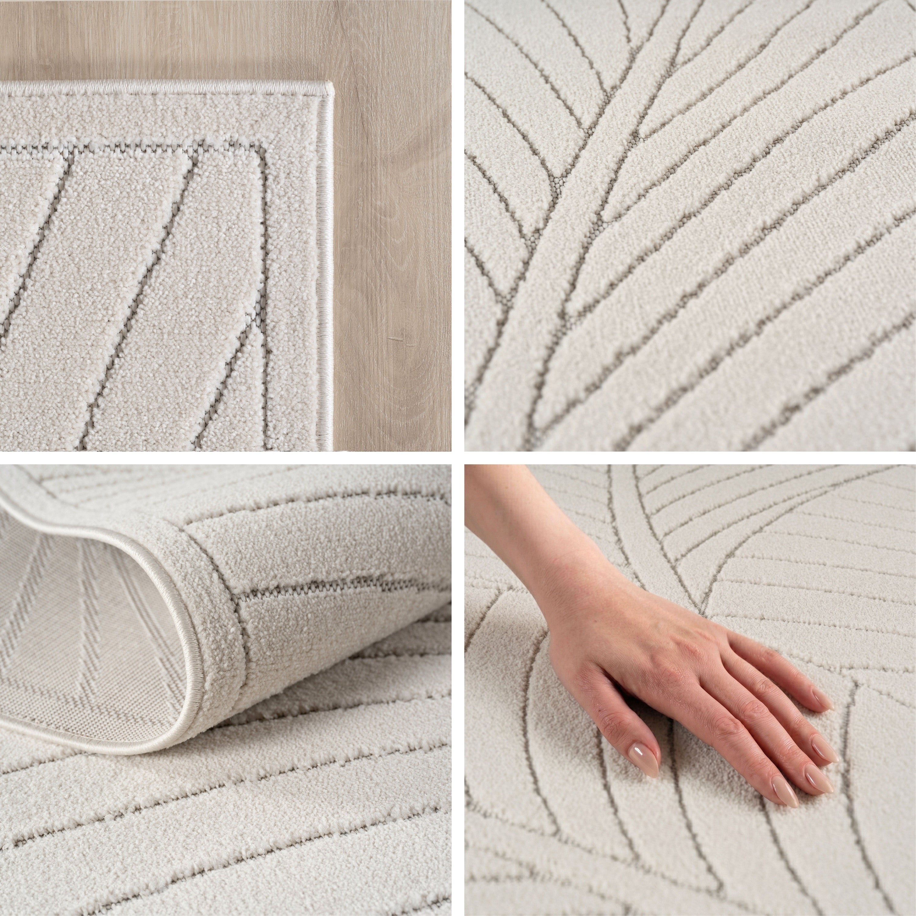 NOVA 1203 Creme Rechteckig