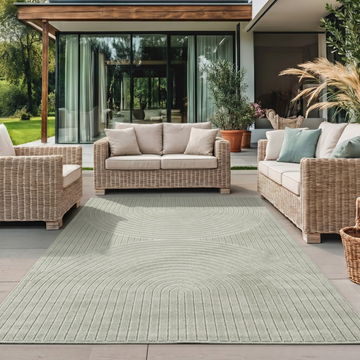 Design 1201 GREEN Rechteckig