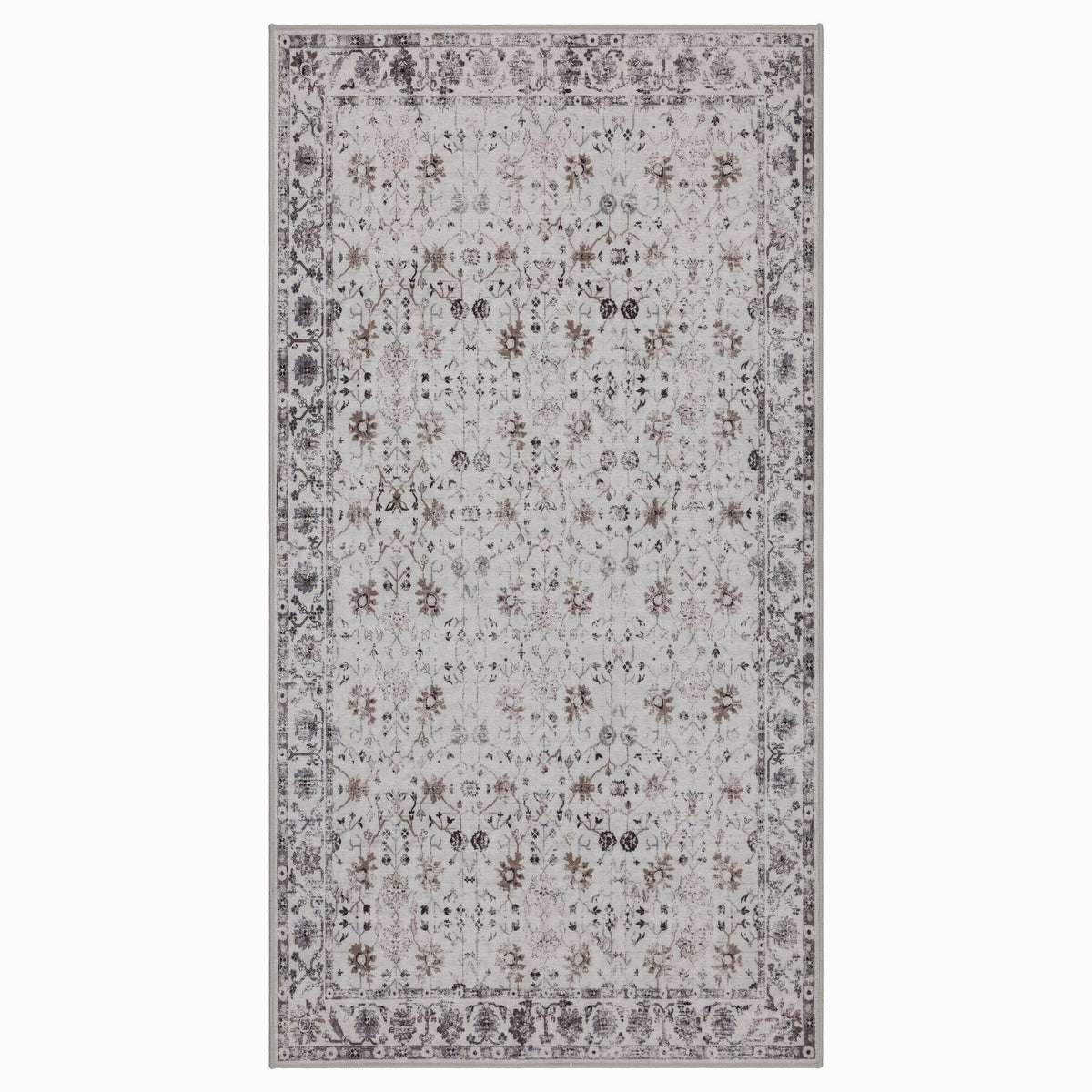 Waschbarer Teppich INKA – Vintage-Design