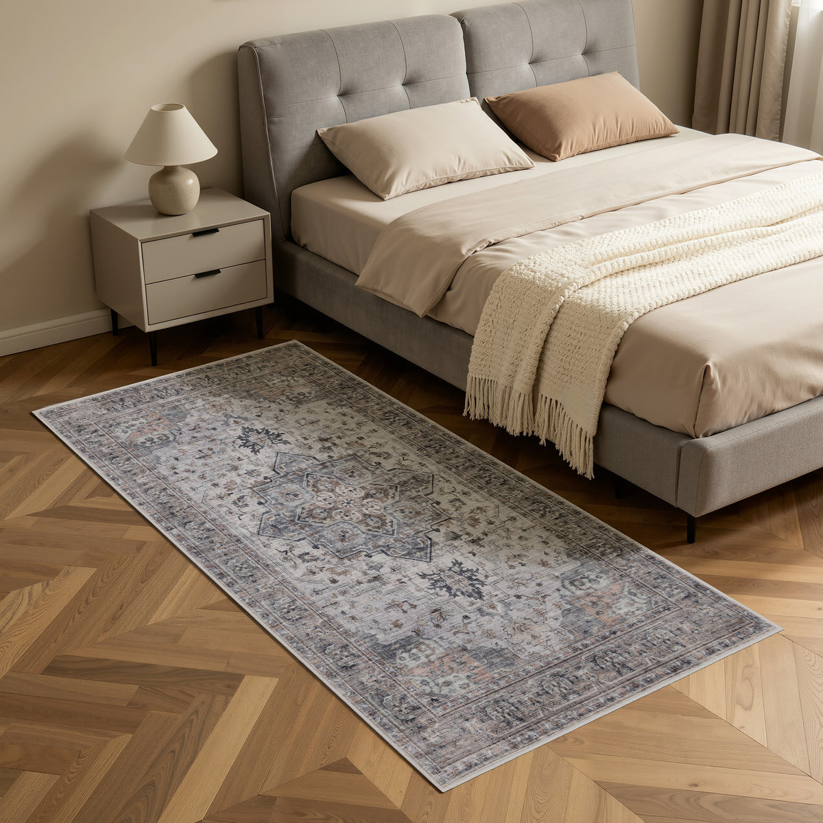 Design 1144 Beige Rechteckig