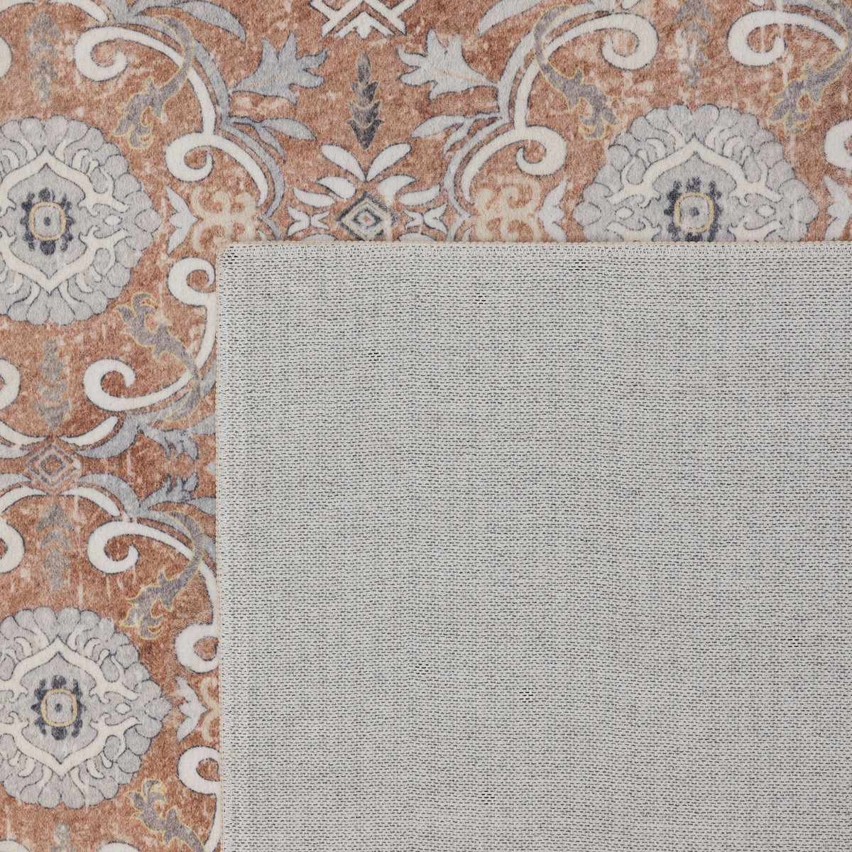Waschbarer Teppich INKA – Vintage-Design