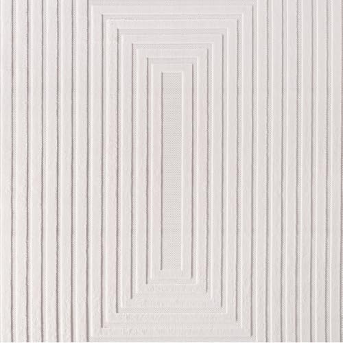 Stilvoll Günstig by ELMM Terasse-Balkon-küche Teppich 80 x 150 cm Creme – modernes Design