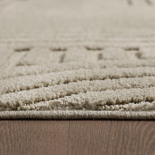 Stilvoll Günstig by ELMM Wohnzimmer Teppich – natürliches Design