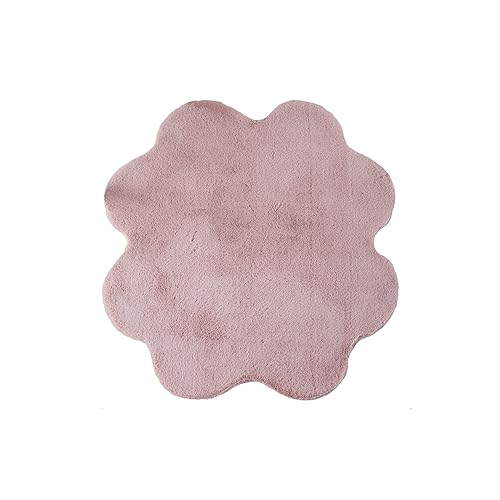 Kinder-Teppich Kleeblatt Form in verschiedenen Farben