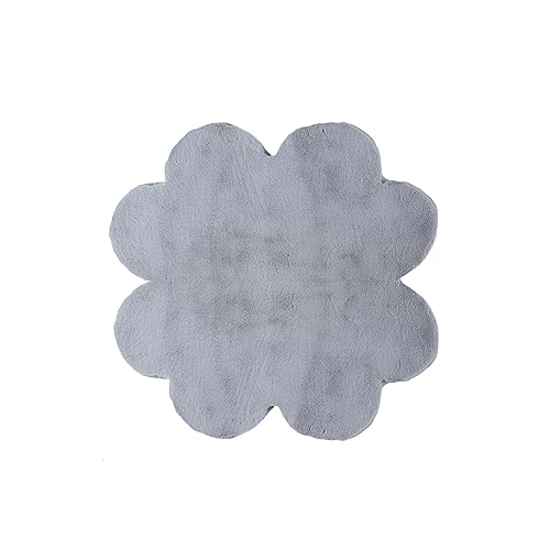 Kinder-Teppich Kleeblatt Form in verschiedenen Farben