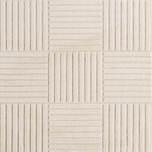 Stilvoll Günstig by ELMM Wohnzimmer Teppich – natürliches Design