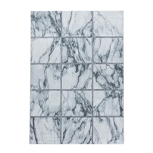 Kurzflor-Teppich Stilvolle Teppiche Marmor Optik