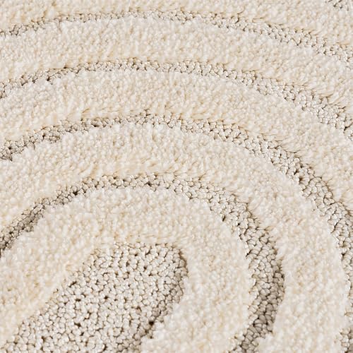 Stilvoll Günstig by ELMM Wohnzimmer Teppich – natürliches Design