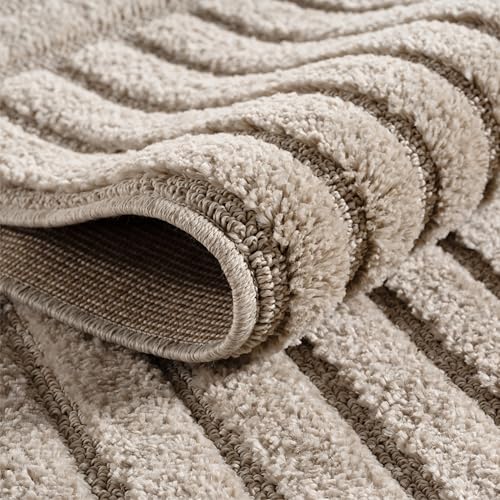 Stilvoll Günstig by ELMM Wohnzimmer Teppich – natürliches Design