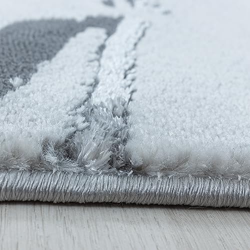 Kurzflor-Teppich Für jeden Einrichtungsstil geeignet Marmor