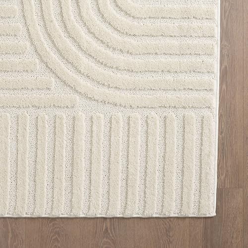 Stilvoll Günstig by ELMM Wohnzimmer Teppich – natürliches Design