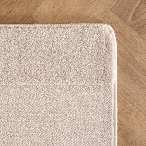 Wohnzimmer Teppich modernes Design in Beige und Creme