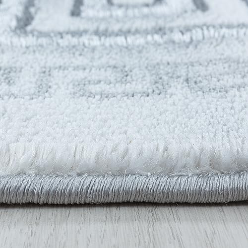 Kurzflor-Teppich sehr schöner Marmor Stil