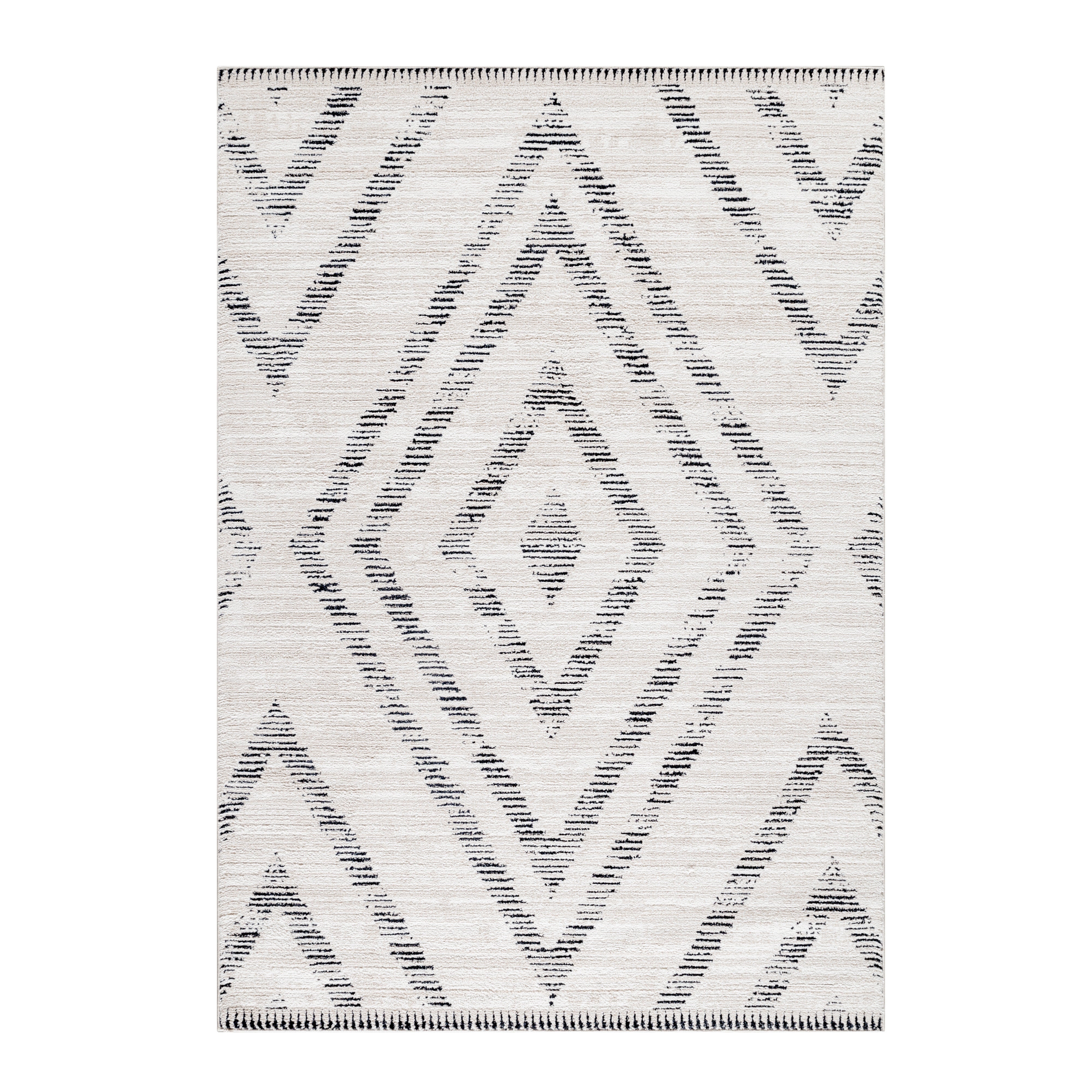 Kurzflor-Teppich im skandinavischen Design: kuschelig und chic
