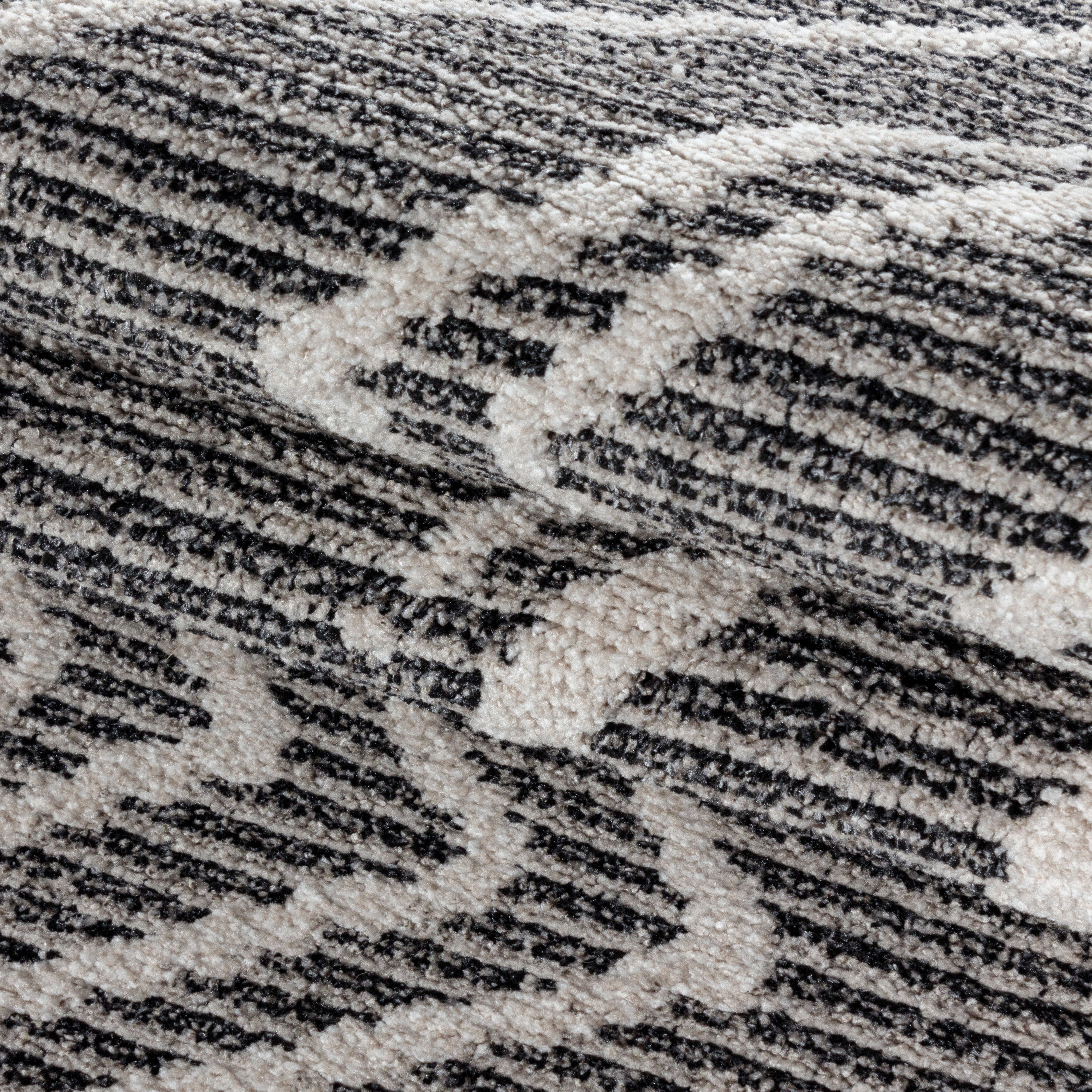 Kurzflor-Teppich im Berber-Design beige