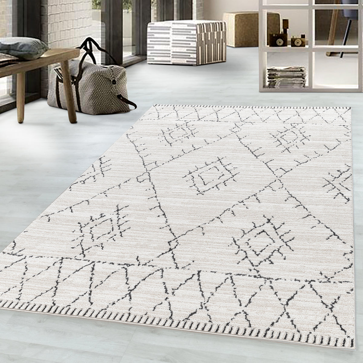 Design 5101 Creme Rechteckig
