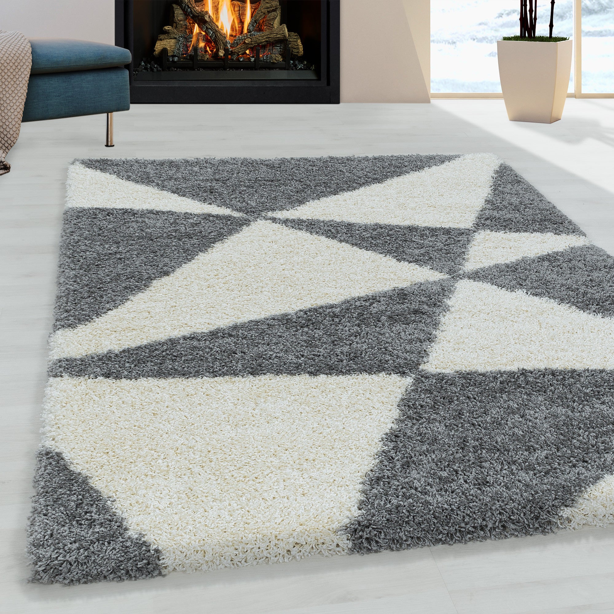 Hochflor-Teppich: modern mit zeitgemäßem Design