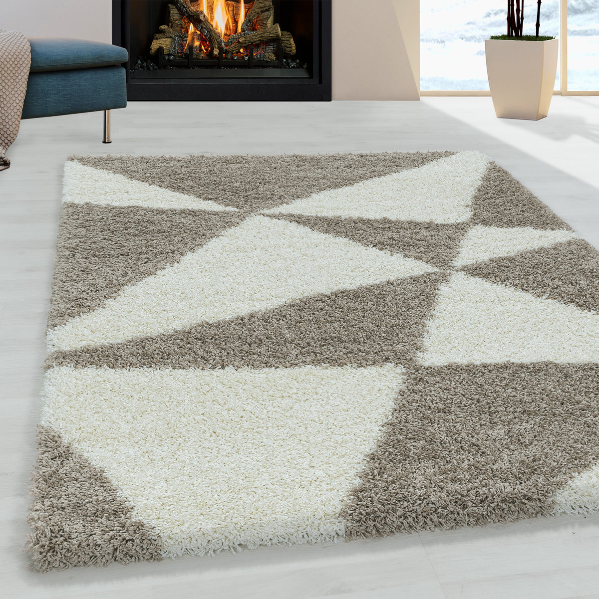 Design 3101 Beige Rechteckig