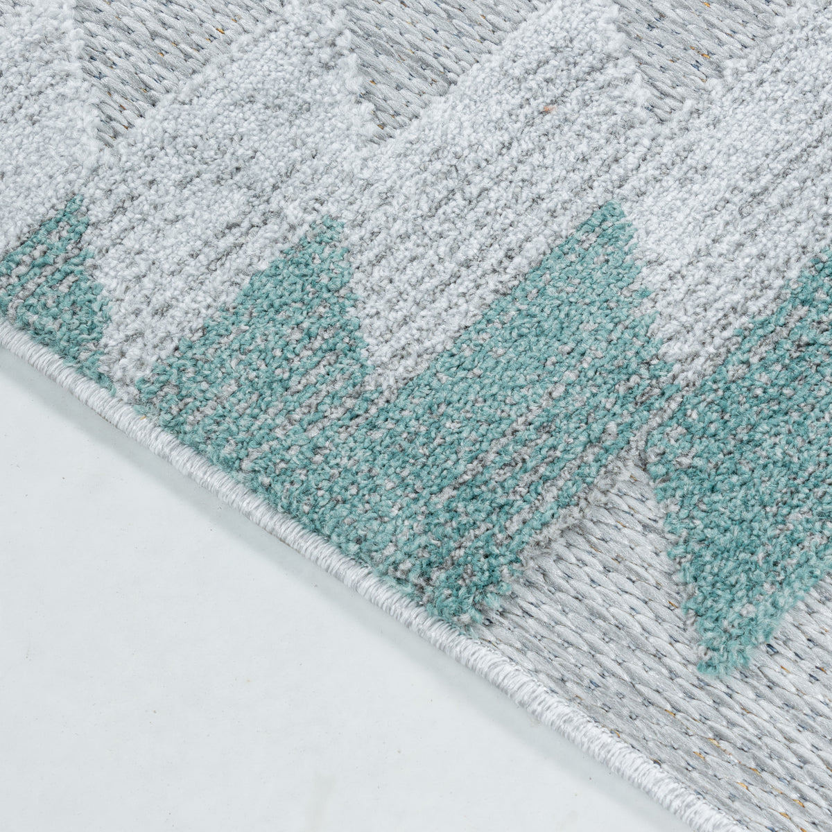 Design 5154 Blau Rechteckig