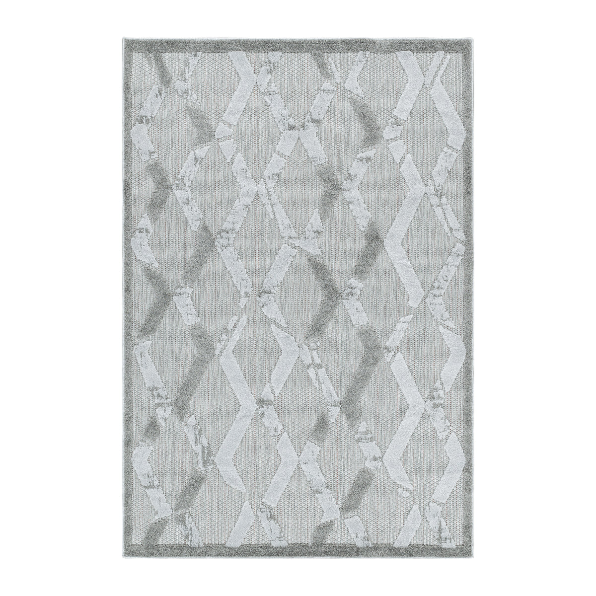 Design 5158 Grau Rechteckig