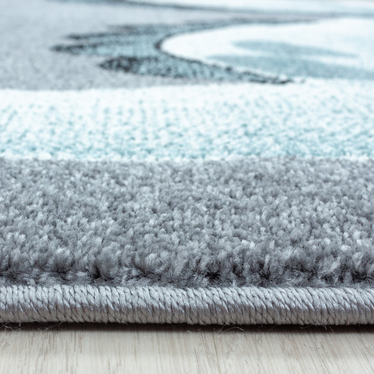 Design 0840 Blau Rechteckig