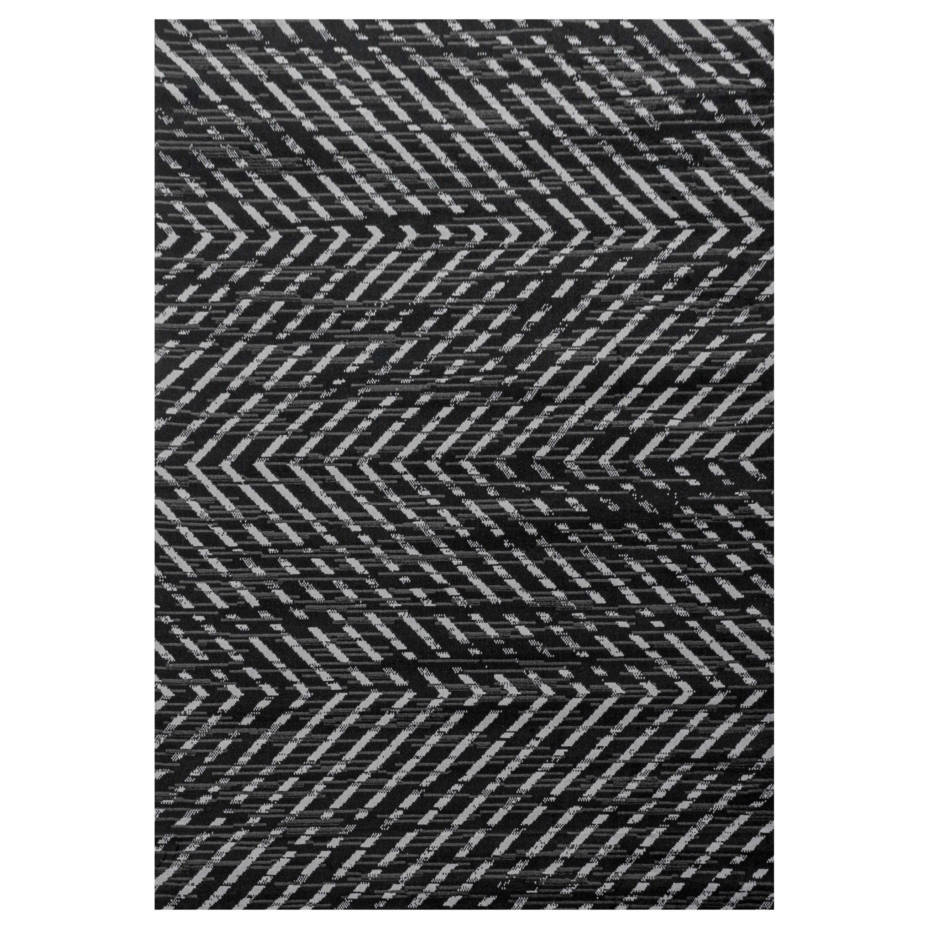 Kurzflor-Teppich Geometrisches-Design in angenehmen Farben