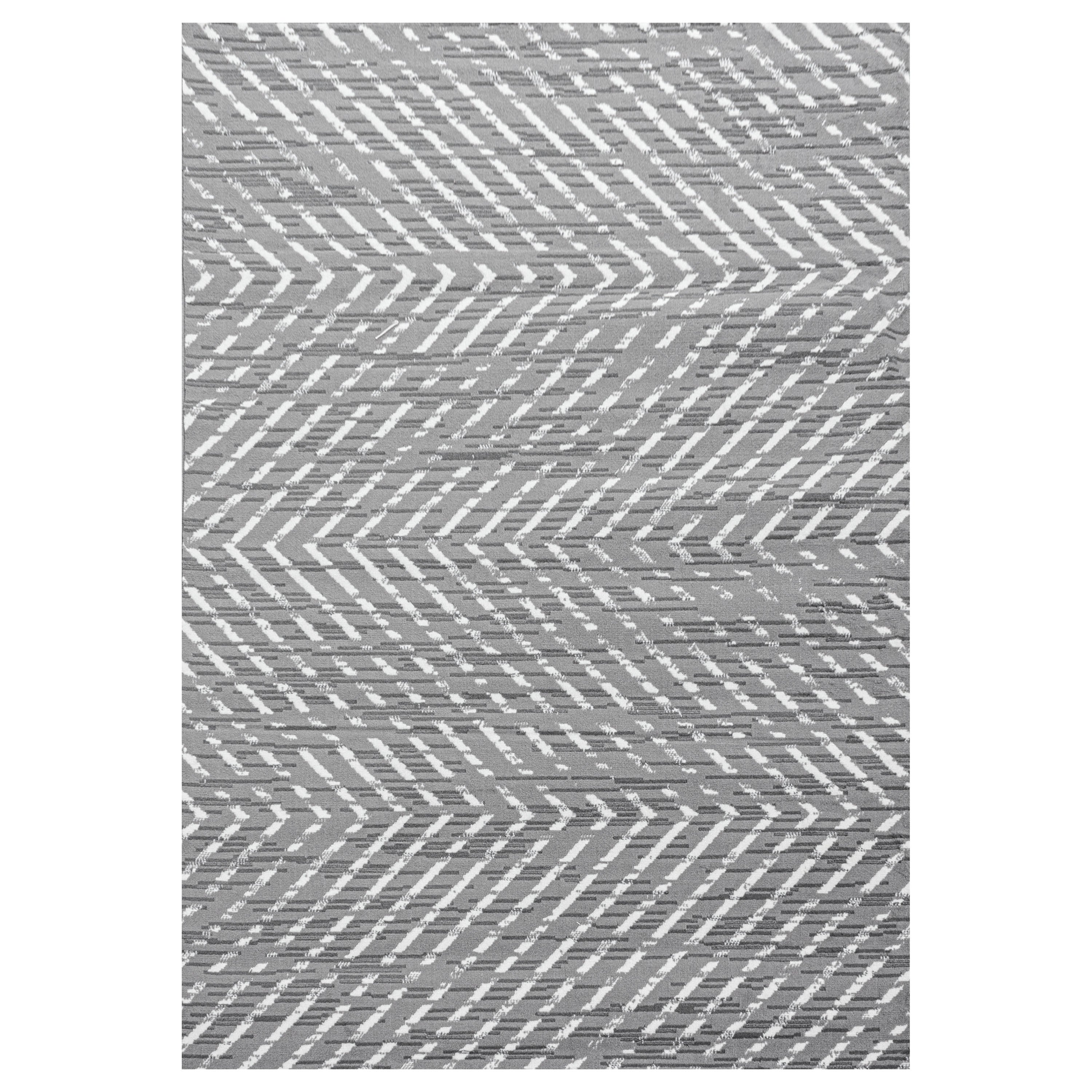 Kurzflor-Teppich Geometrisches-Design in angenehmen Farben