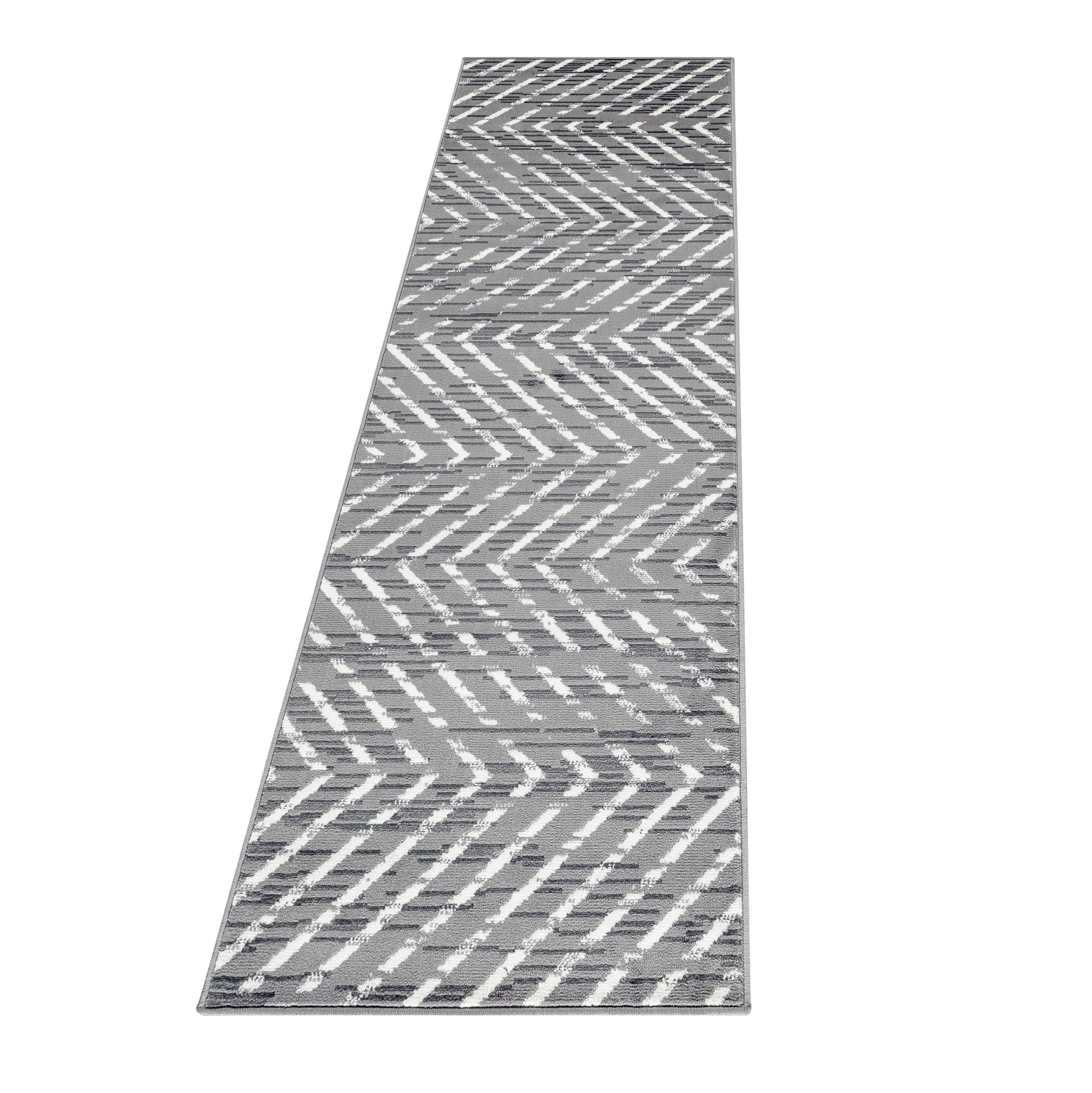 Kurzflor-Teppich Geometrisches-Design in angenehmen Farben