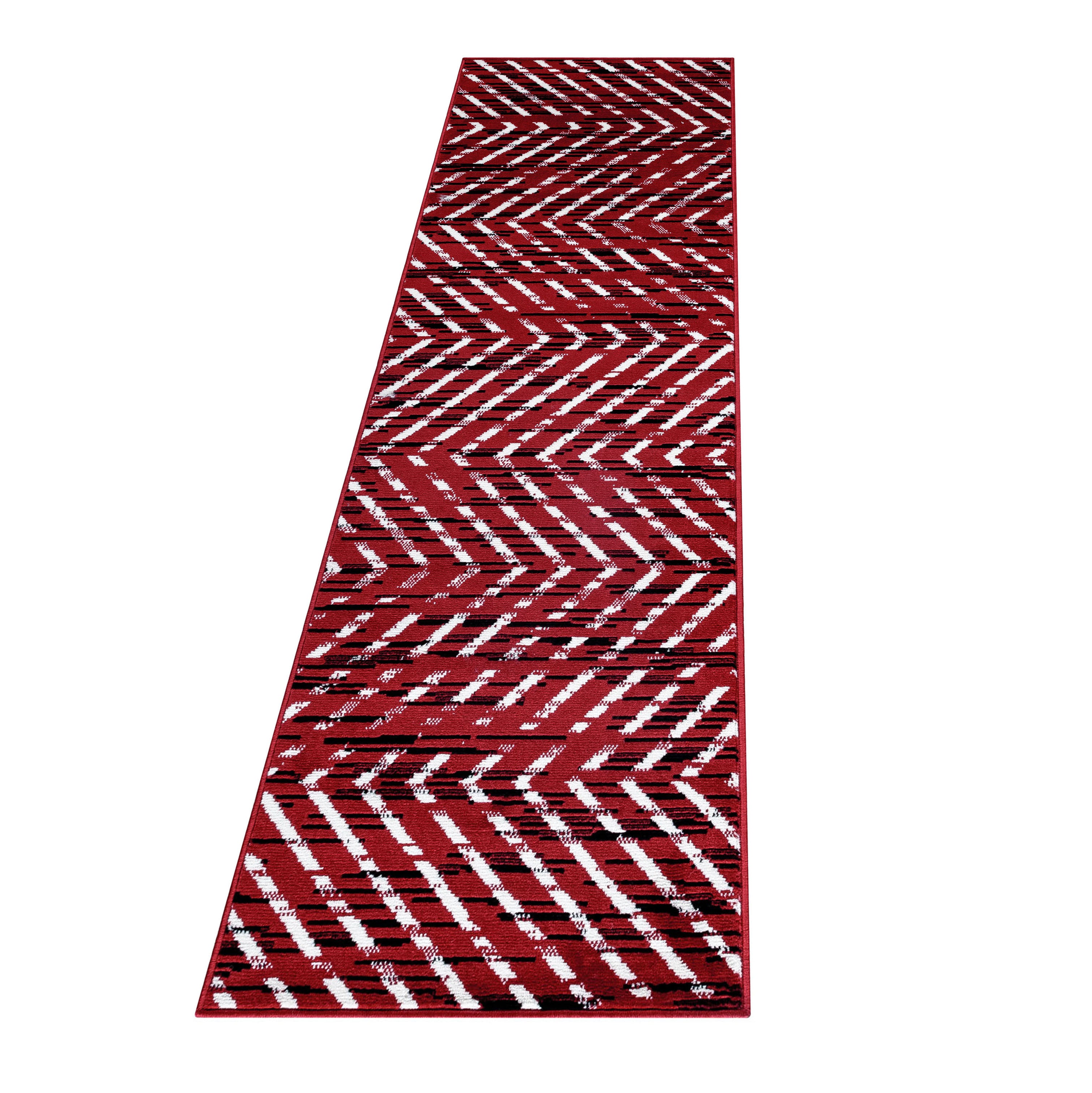 Kurzflor-Teppich Geometrisches-Design in angenehmen Farben