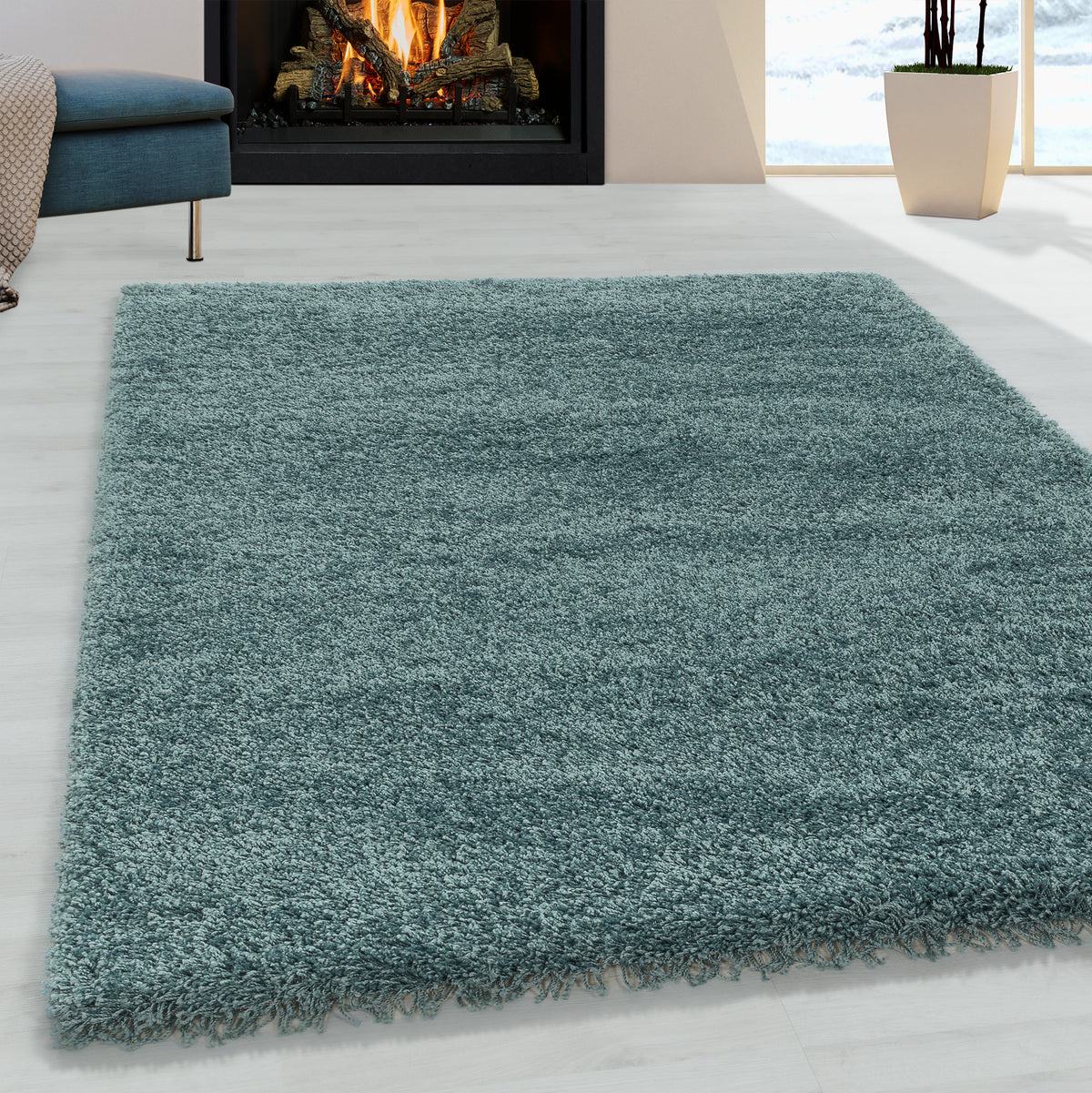 Design 3000 Blau Rechteckig