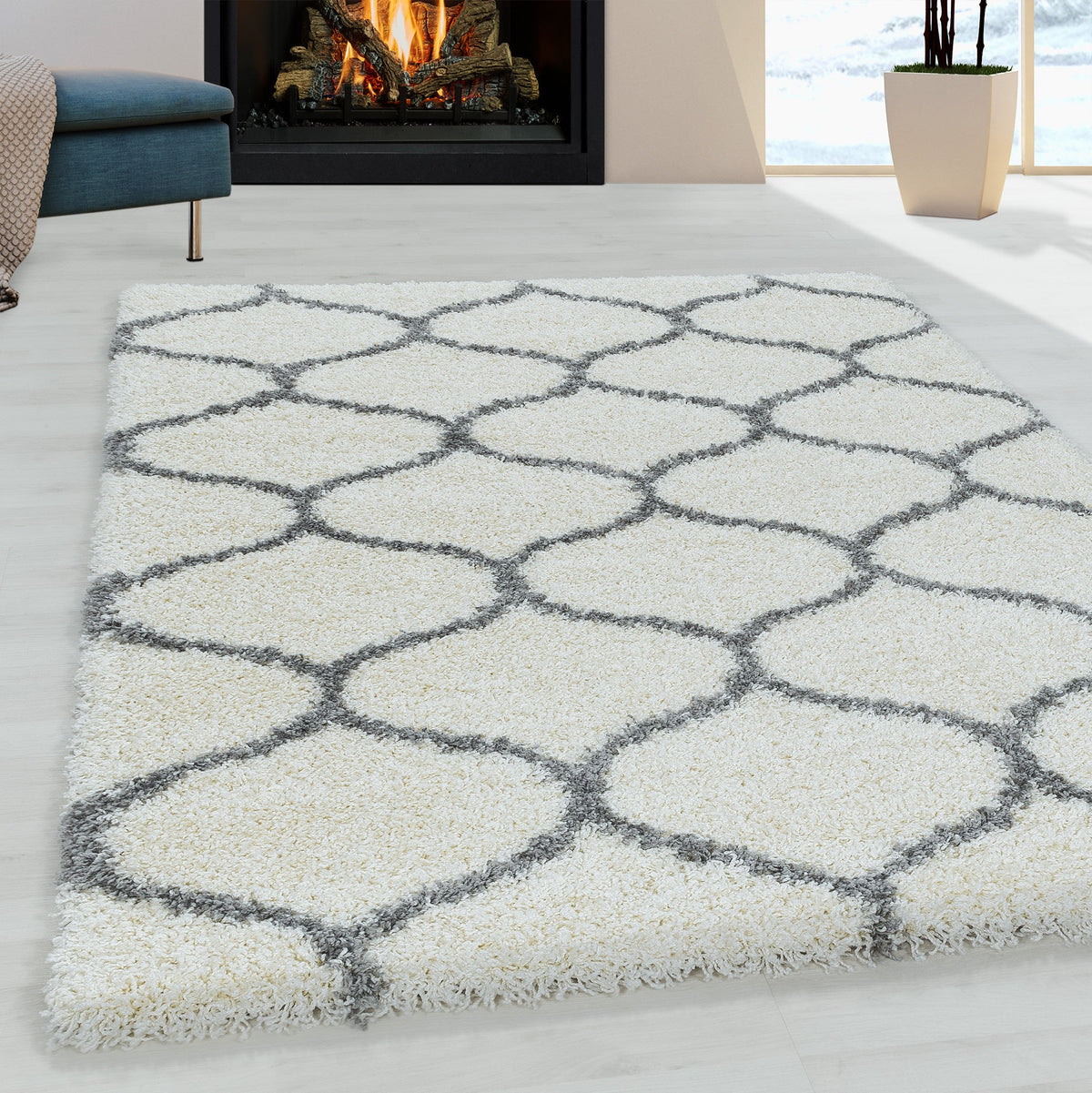 Hochflor-Teppich: sanft unter den Füßen