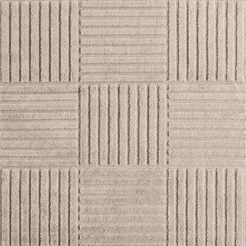 Stilvoll Günstig by ELMM Wohnzimmer Teppich – natürliches Design