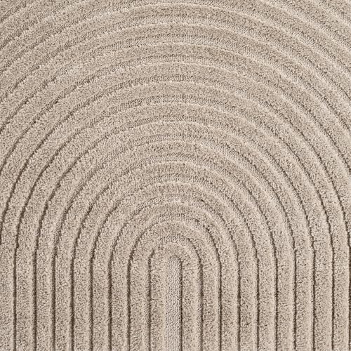 Stilvoll Günstig by ELMM Wohnzimmer Teppich – natürliches Design