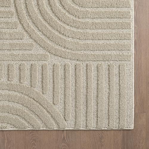 Stilvoll Günstig by ELMM Wohnzimmer Teppich – natürliches Design