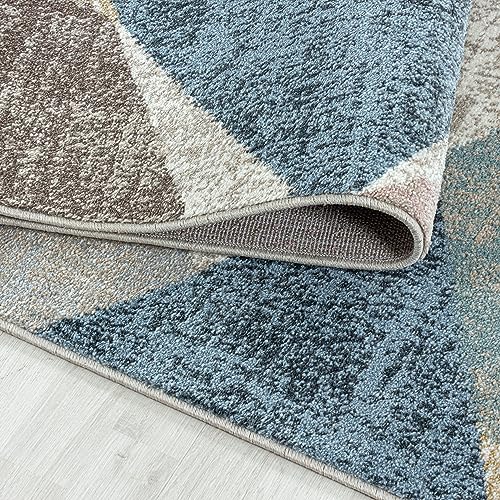 Kurzflor-Teppich Modernes Teppichmuster bunt