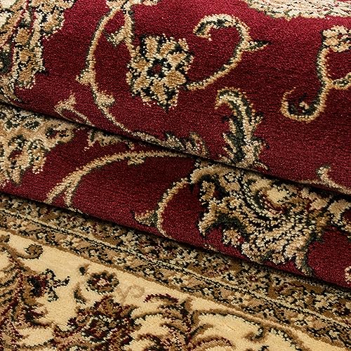 Stilvoll Günstig by ELMM Orient Teppich Wohnzimmer modern oder klassisch Orientalisches Design aus Polypropylen