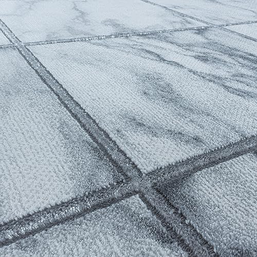 Kurzflor-Teppich Stilvolle Teppiche Marmor Optik